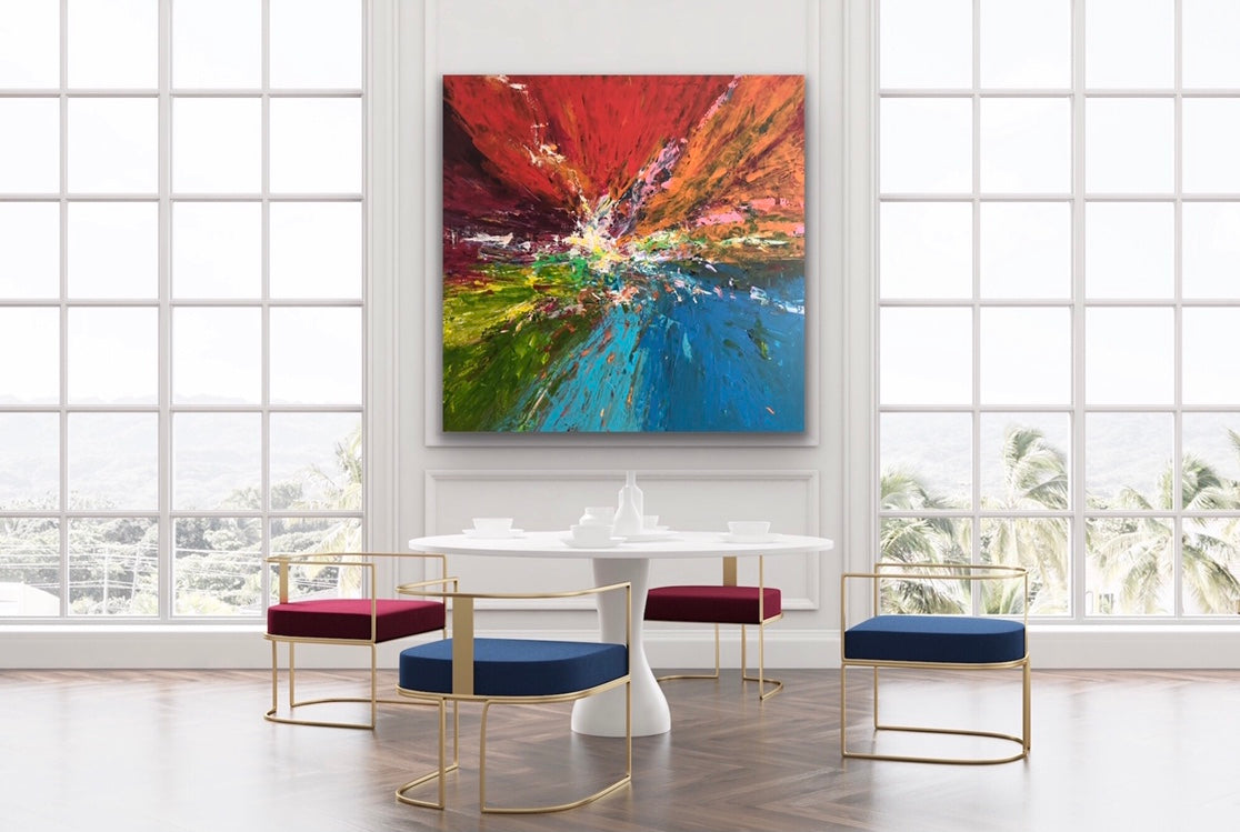 Moderne abstrakt kunst