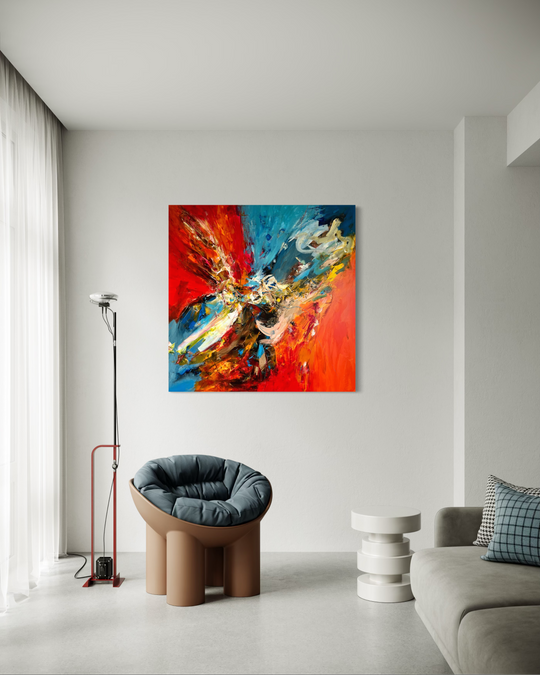 Rooster • 100 * 100 cm