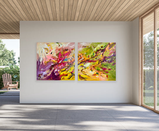 SOLGT / Love Birds • 100 * 200 cm
