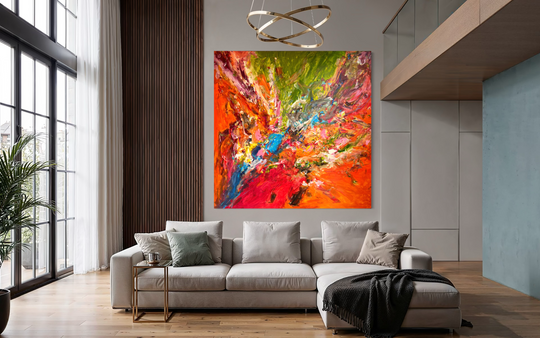 Never Ending Story • 150 * 150 cm