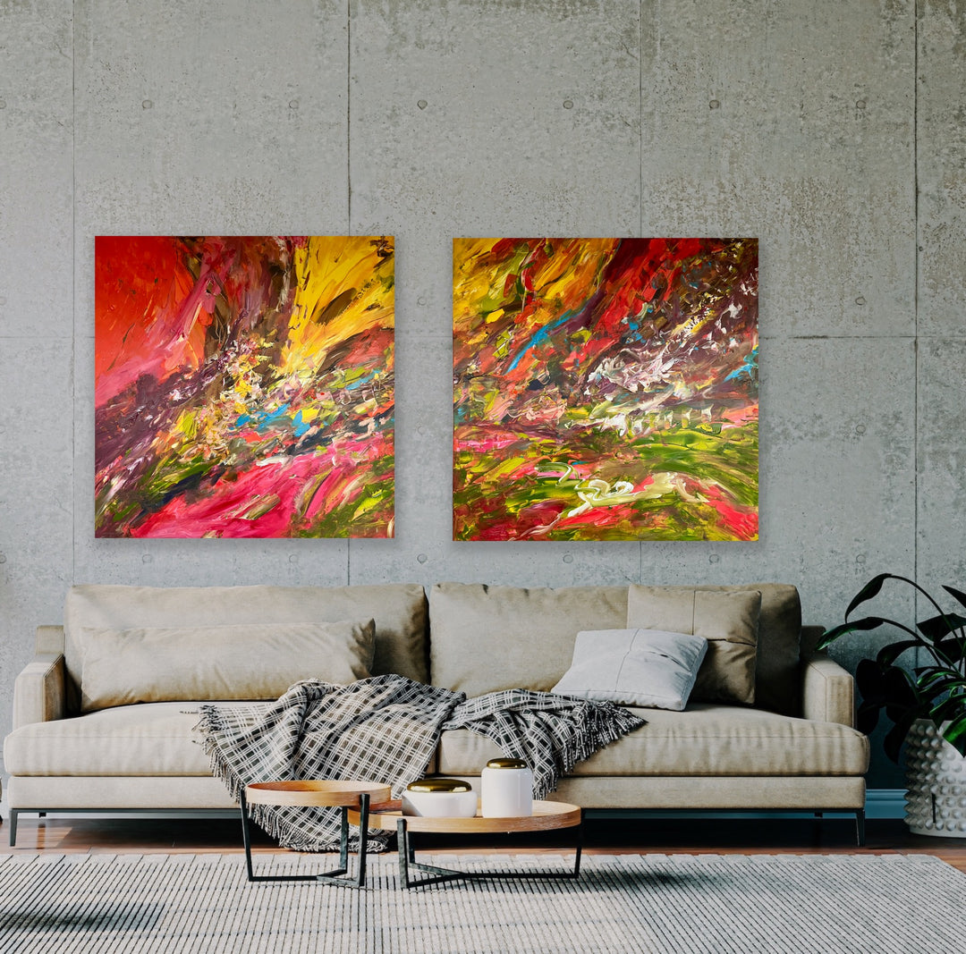SOLGT / Evolve 1 • 100 * 100 cm