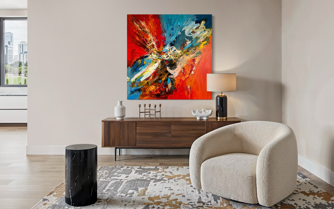 Rooster • 100 * 100 cm