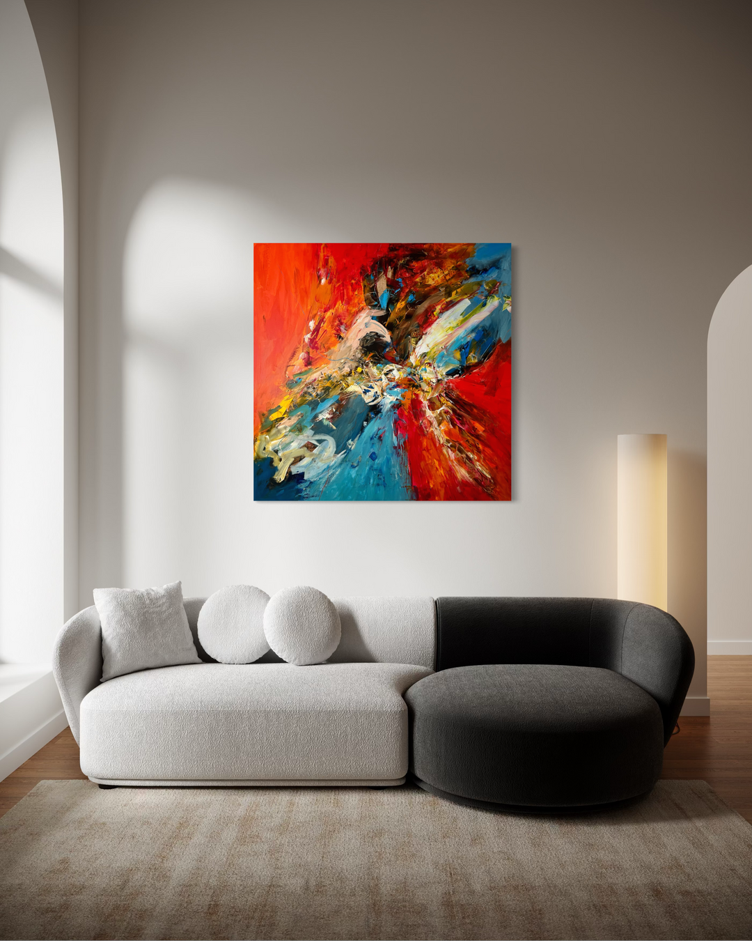 Rooster • 100 * 100 cm