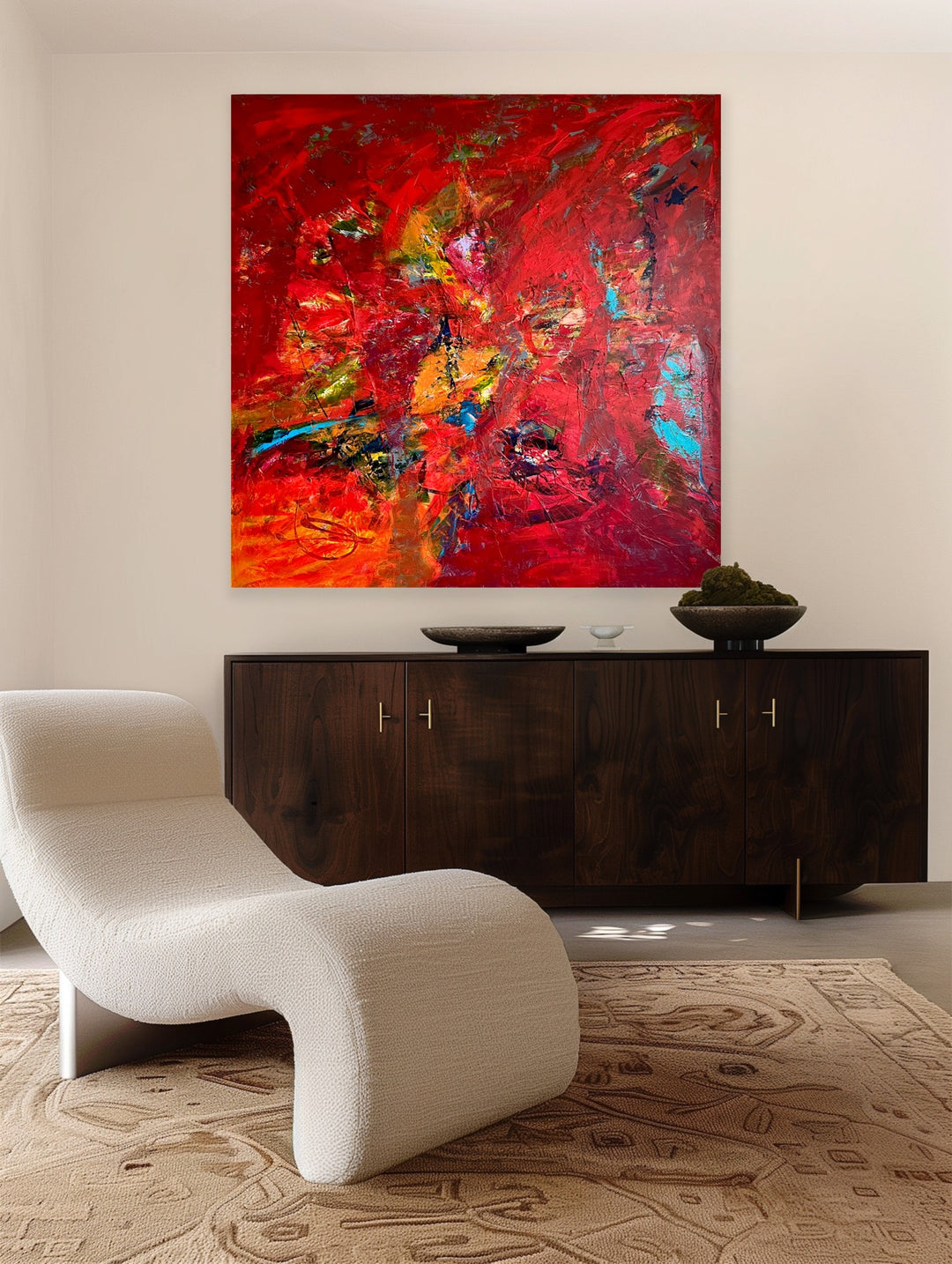SOLGT / Figures • 120 * 120 cm