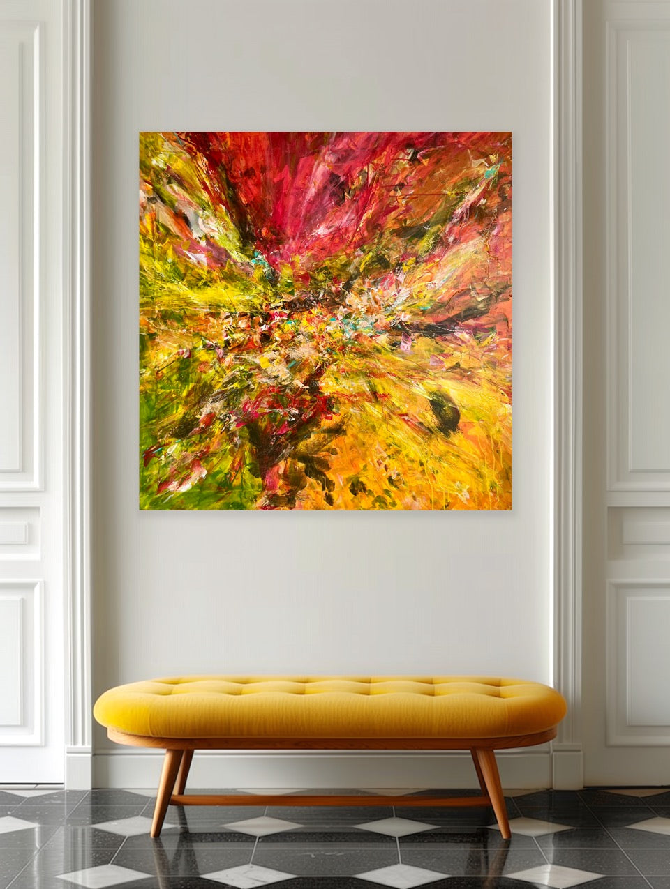 Spring • 100 * 100 cm