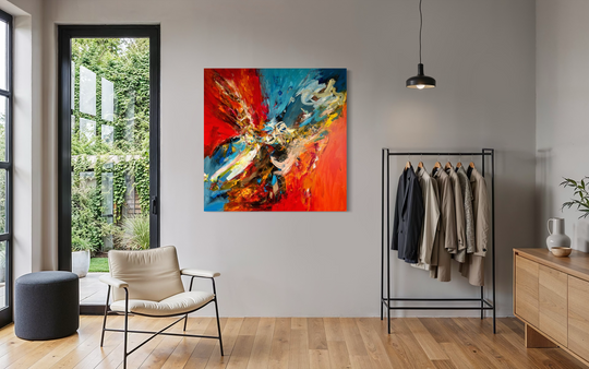 Rooster • 100 * 100 cm