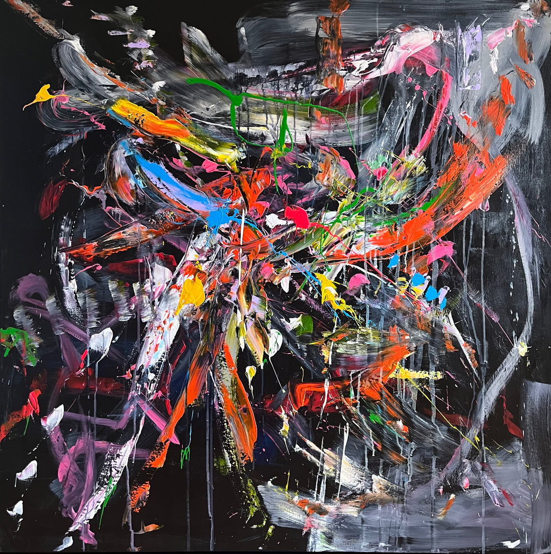 SOLGT / Black Out • 130 * 130 cm