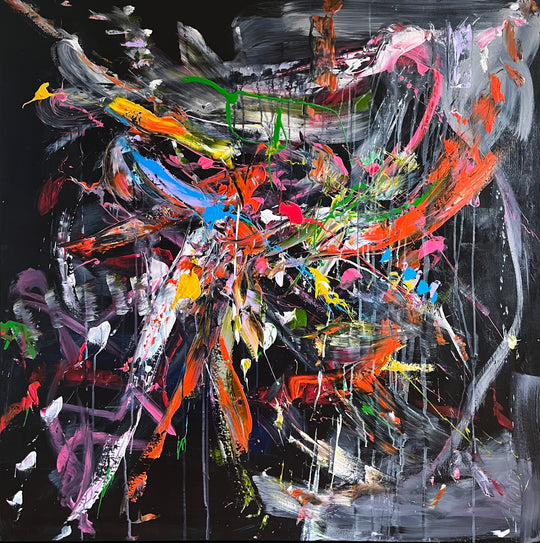 SOLGT / Black Out • 130 * 130 cm