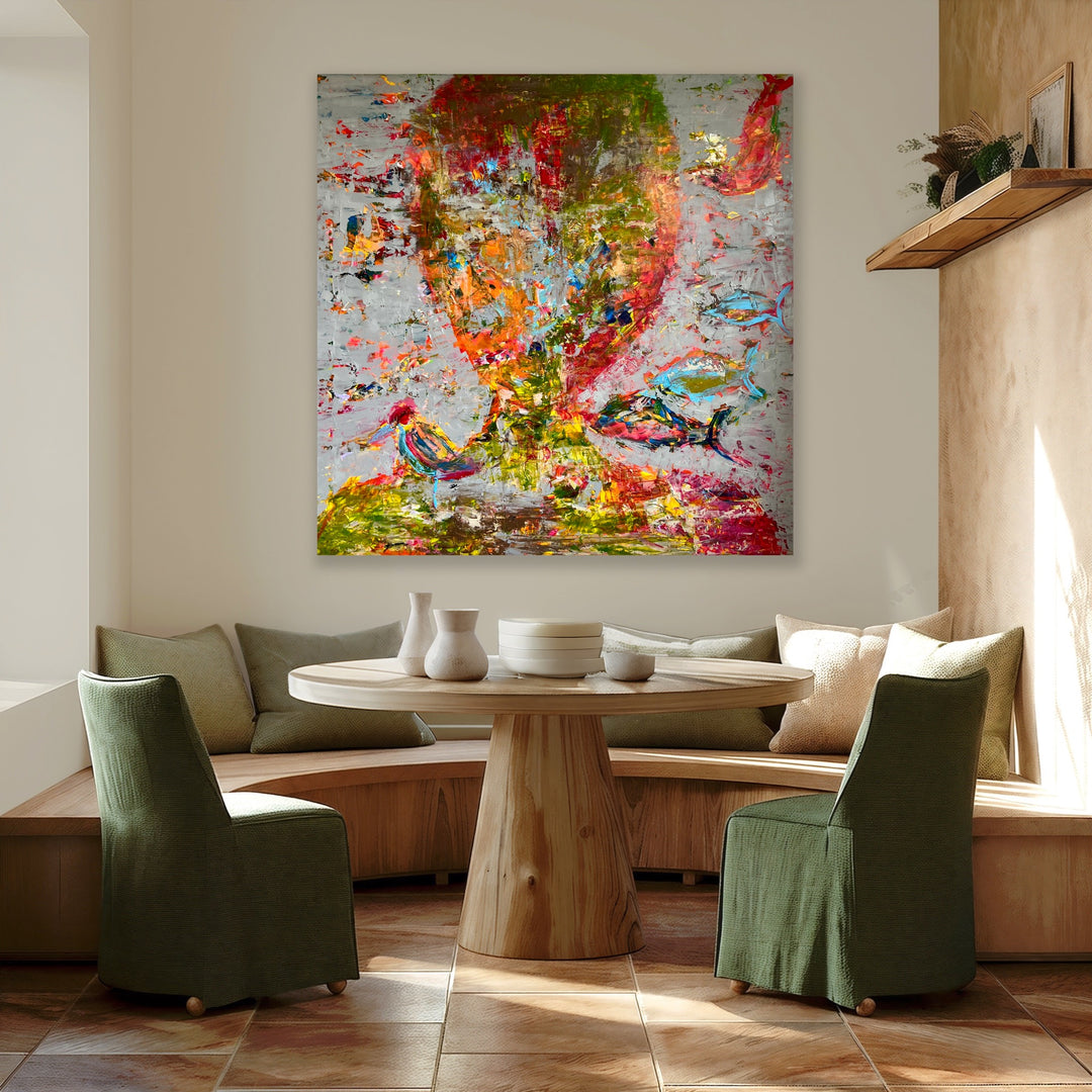 Mermaid • 130 * 130 cm