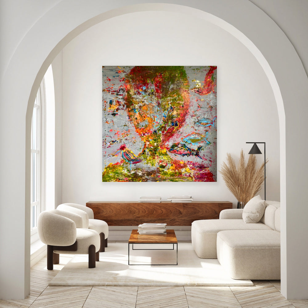 Mermaid • 130 * 130 cm
