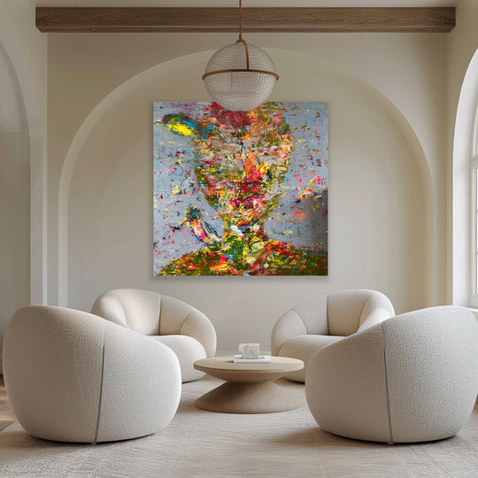 SOLGT / Figure • 130 * 130 cm