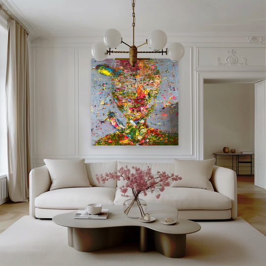SOLGT / Figure • 130 * 130 cm
