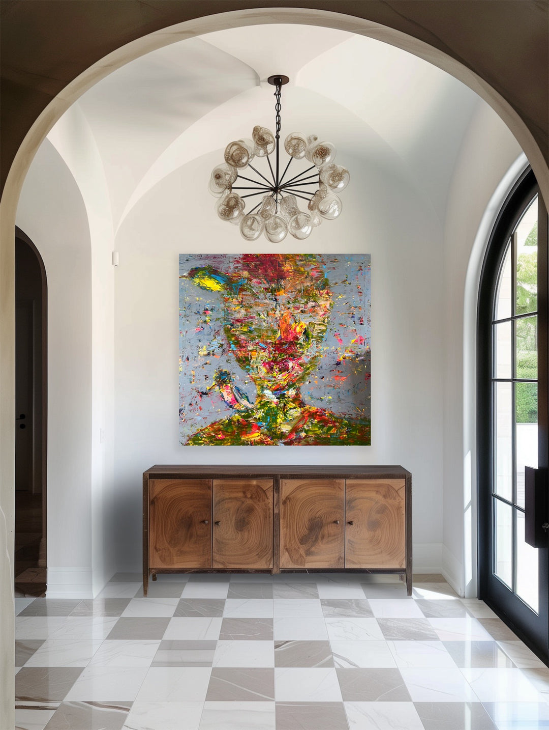 SOLGT / Figure • 130 * 130 cm