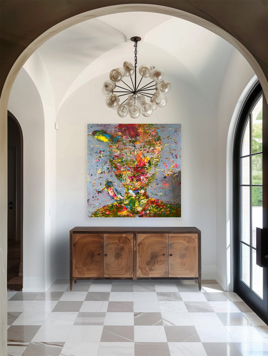 SOLGT / Figure • 130 * 130 cm