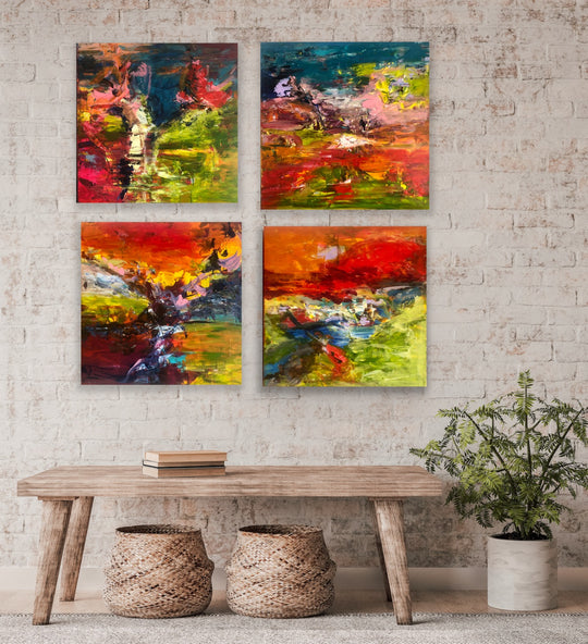 SOLGT / Udvalg af forskellige 50 * 50 cm