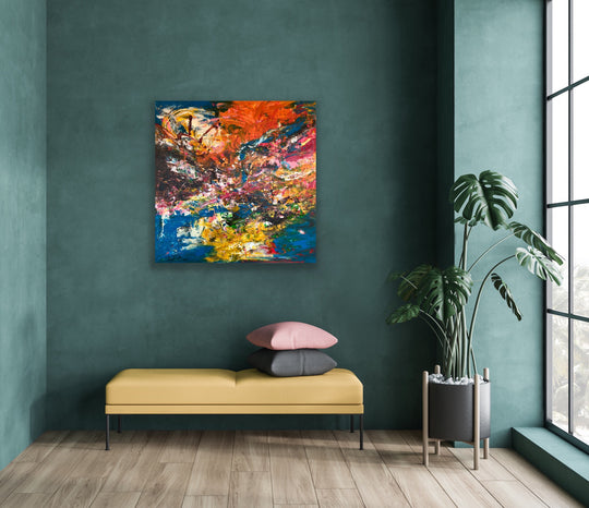 SOLGT / Summer • 100 * 100 cm