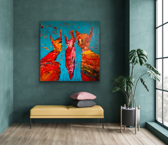 SOLGT / Fox • 150 * 150 cm
