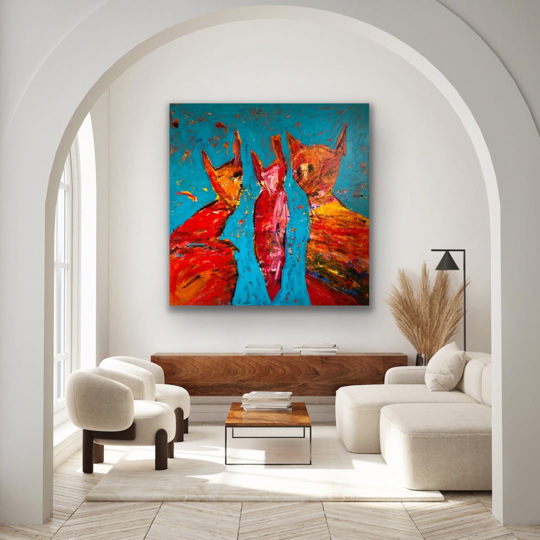 SOLGT / Fox • 150 * 150 cm