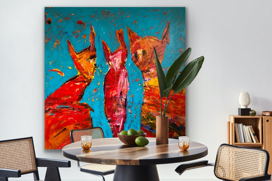SOLGT / Fox • 150 * 150 cm