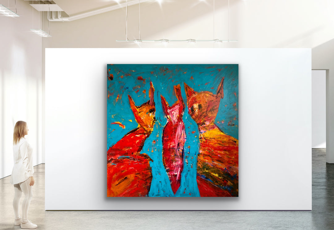 SOLGT / Fox • 150 * 150 cm