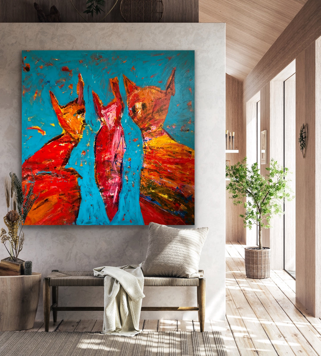 SOLGT / Fox • 150 * 150 cm