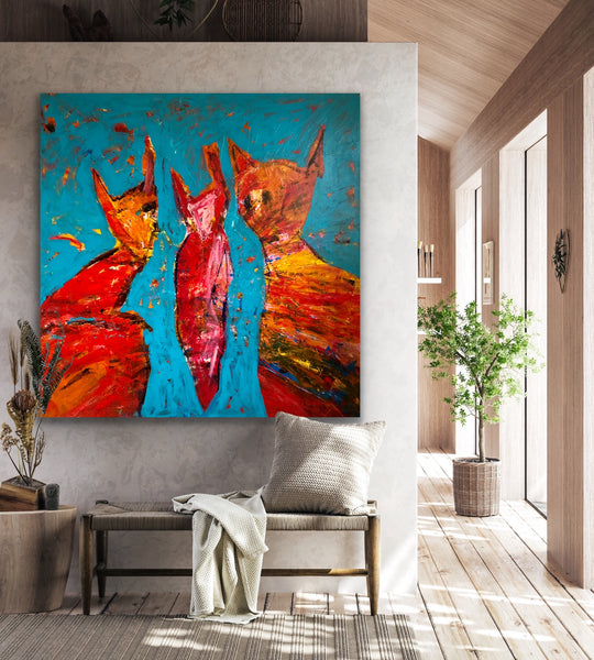 SOLGT / Fox • 150 * 150 cm