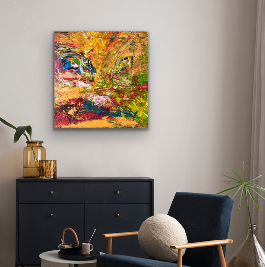 SOLGT / Lion • 70 * 70 cm