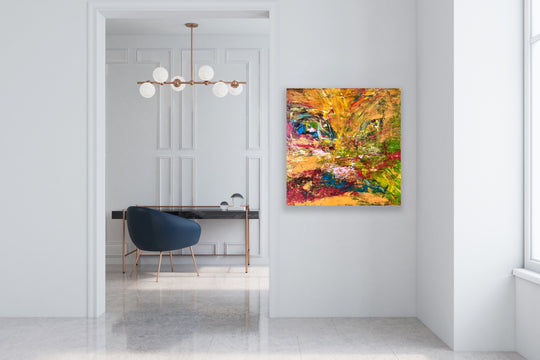 SOLGT / Lion • 70 * 70 cm
