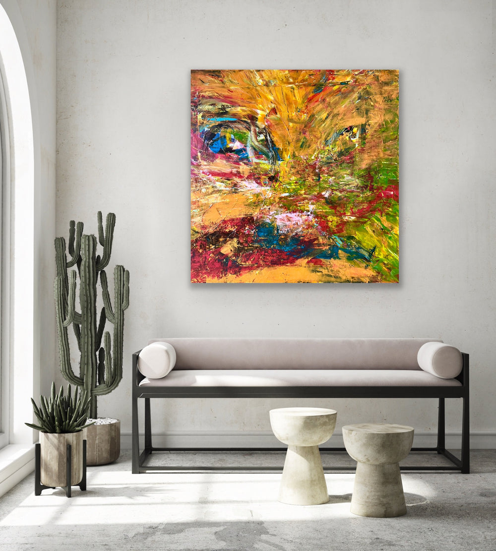 SOLGT / Lion • 70 * 70 cm