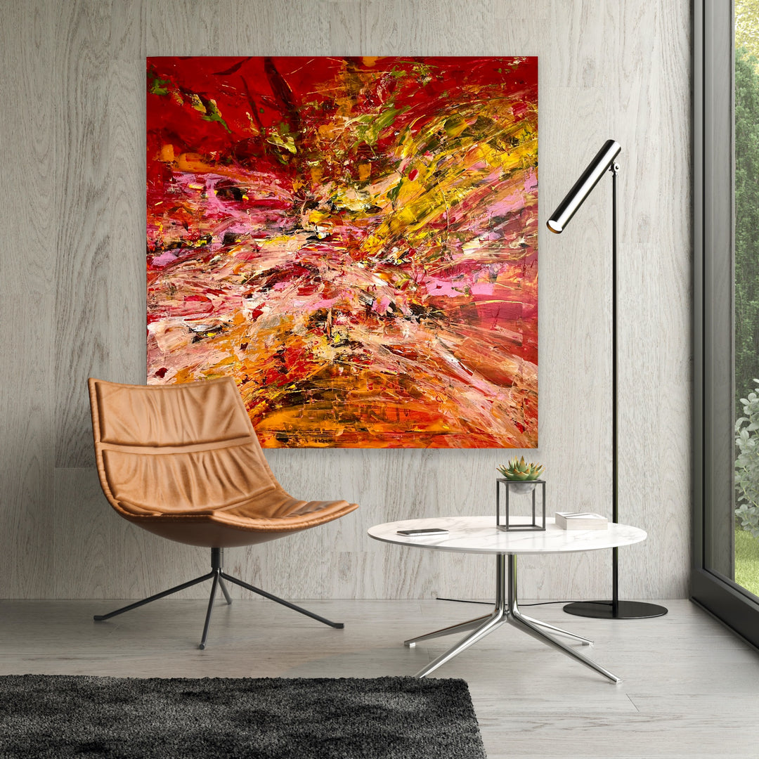 SOLGT / Hey Blossom • 120 * 120 cm