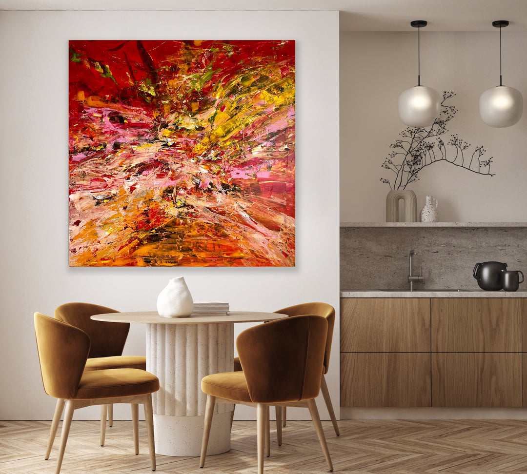 SOLGT / Hey Blossom • 120 * 120 cm