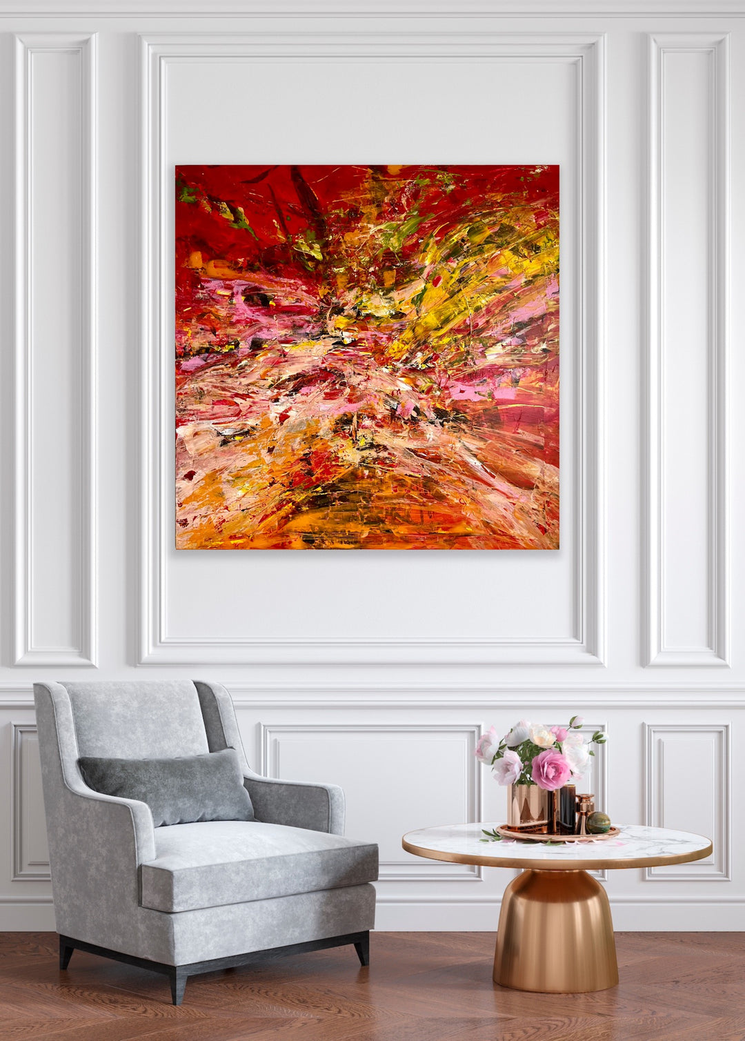 SOLGT / Hey Blossom • 120 * 120 cm
