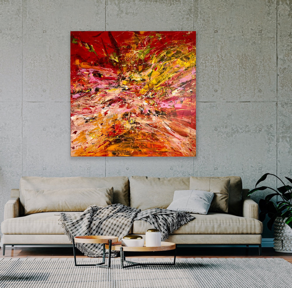 SOLGT / Hey Blossom • 120 * 120 cm