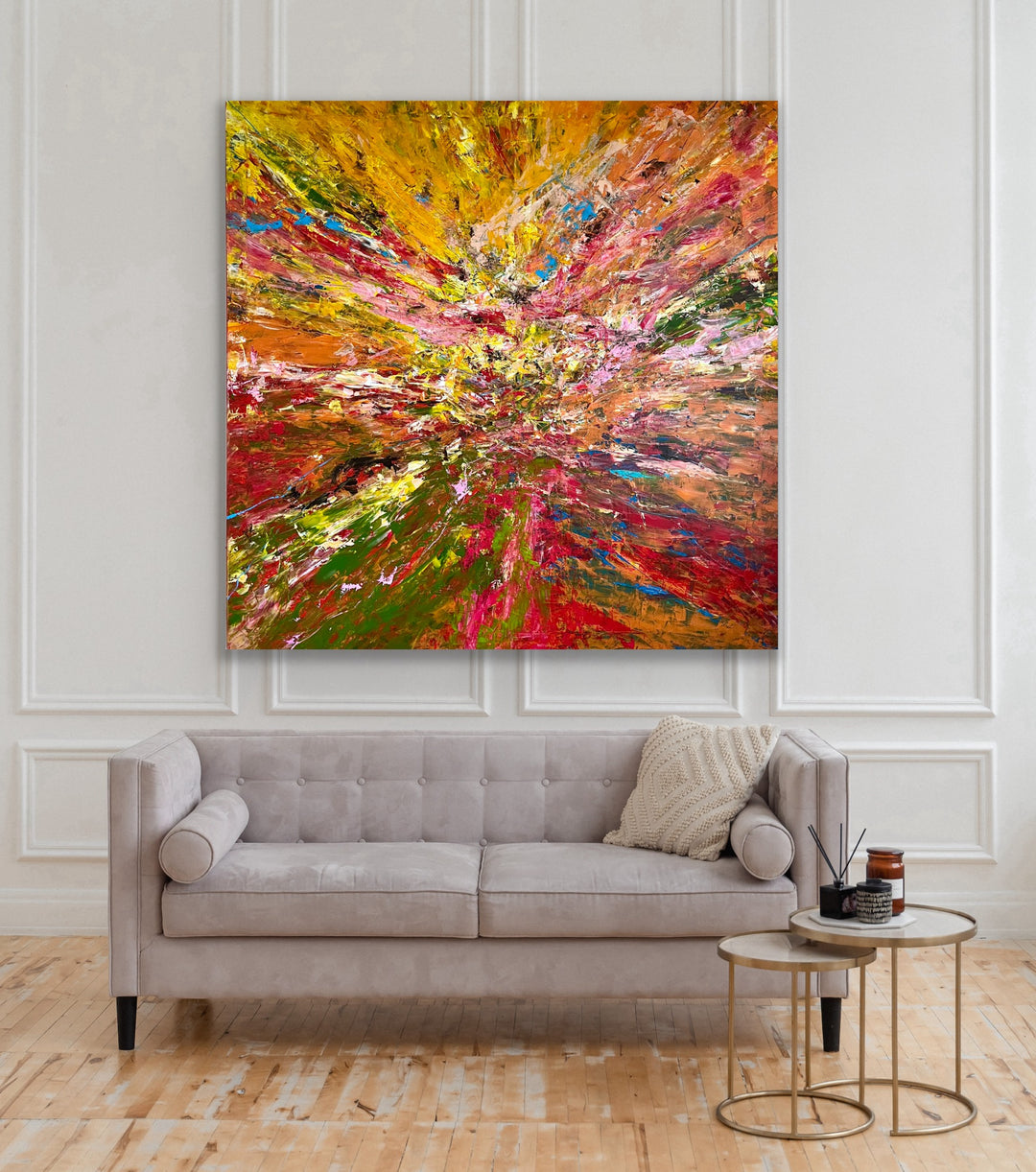SOLGT / Lion • 150 * 150 cm