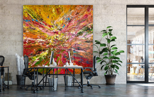 SOLGT / Lion • 150 * 150 cm