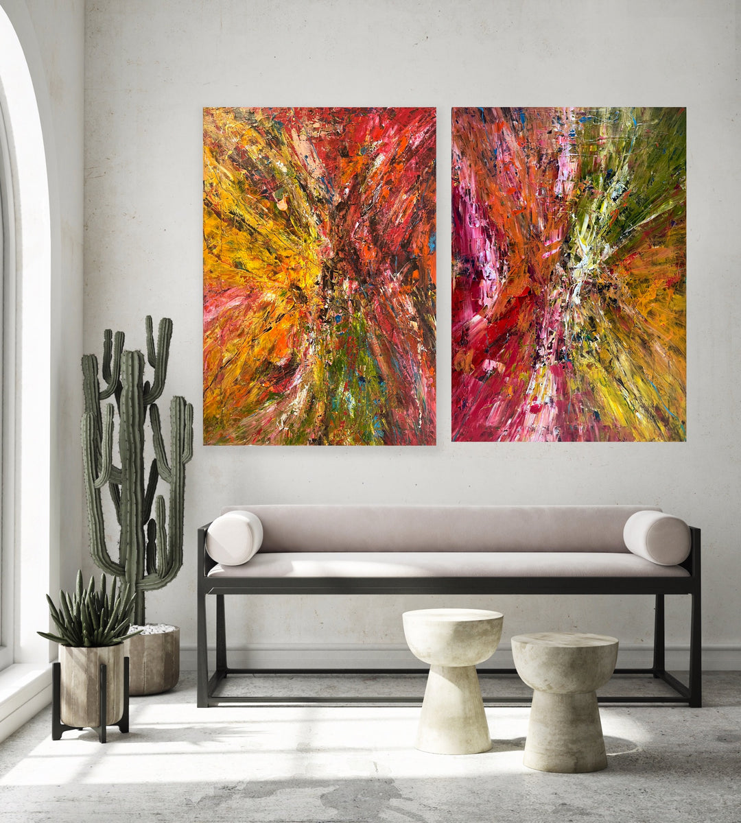 SOLGT / Abstrakt 2 • 70 * 100 cm