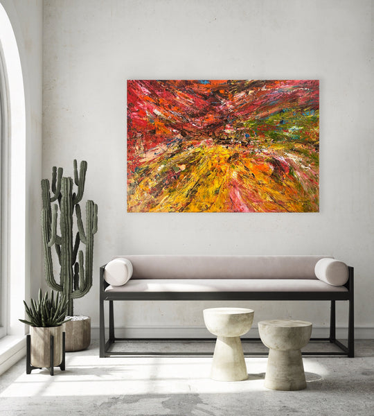SOLGT / Abstrakt 2 • 70 * 100 cm