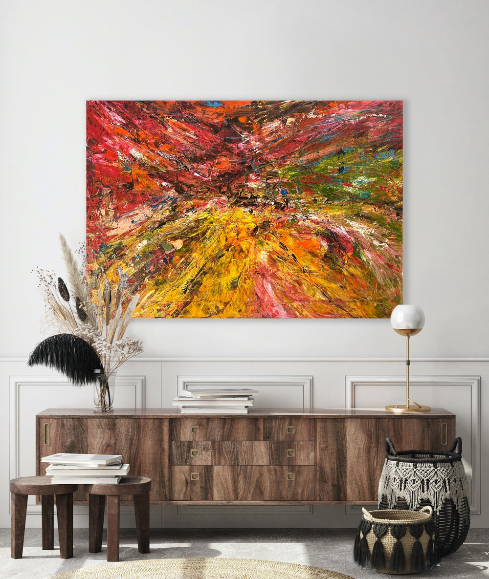 SOLGT / Abstrakt 2 • 70 * 100 cm