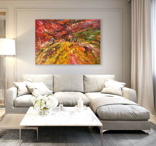 SOLGT / Abstrakt 2 • 70 * 100 cm