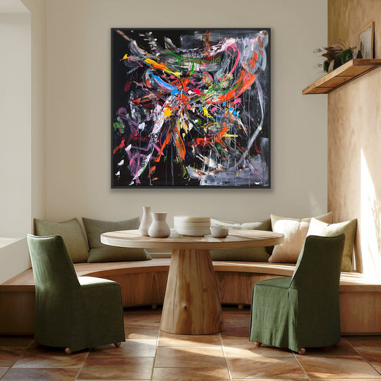 SOLGT / Black Out • 130 * 130 cm