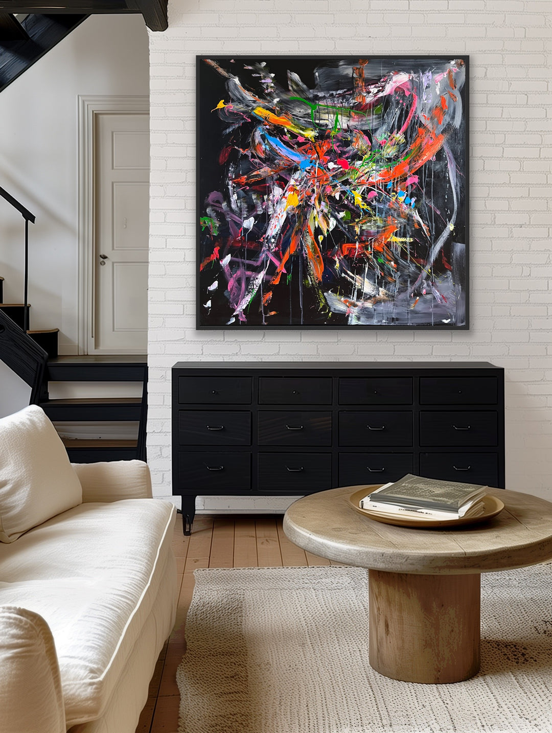 SOLGT / Black Out • 130 * 130 cm