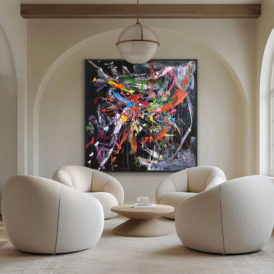 SOLGT / Black Out • 130 * 130 cm