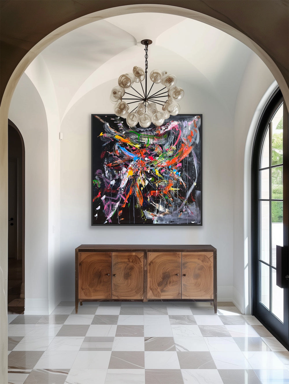 SOLGT / Black Out • 130 * 130 cm