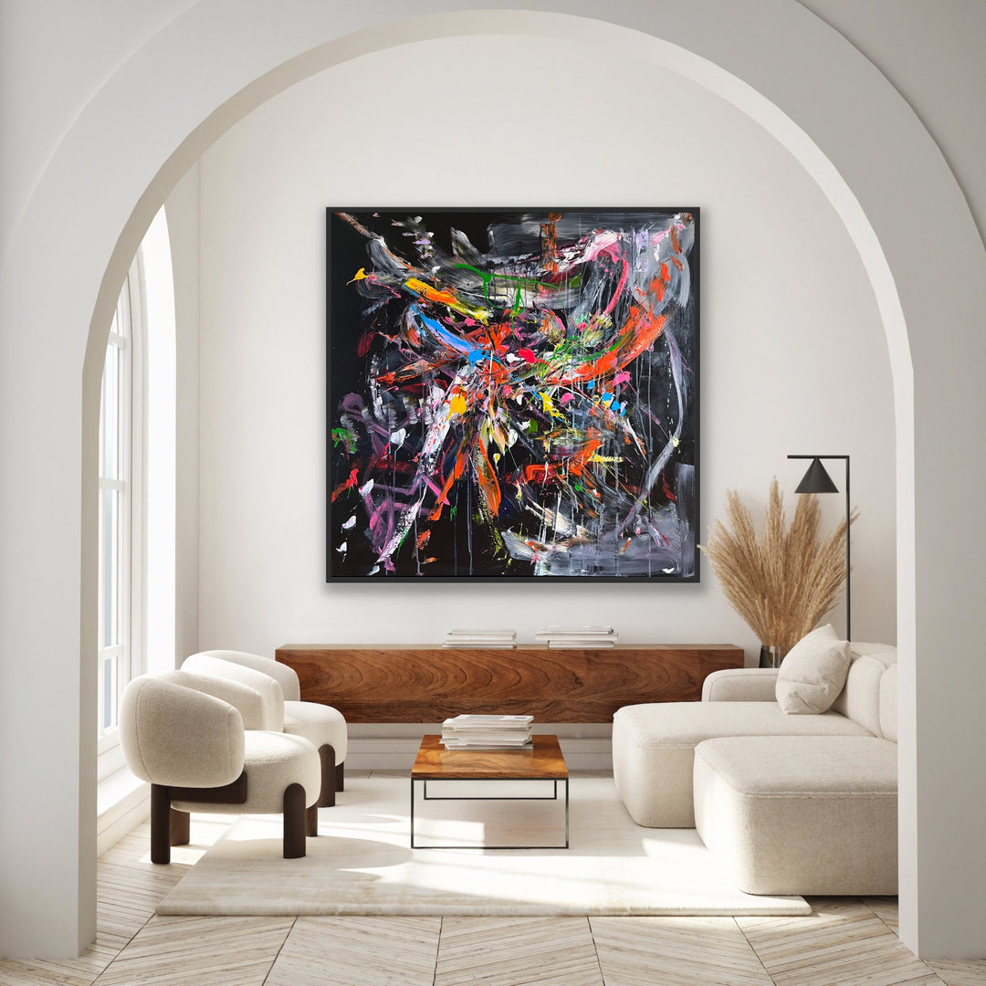 SOLGT / Black Out • 130 * 130 cm