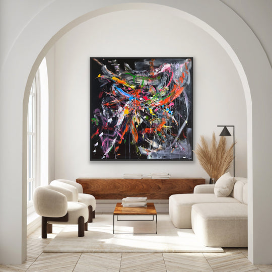 SOLGT / Black Out • 130 * 130 cm