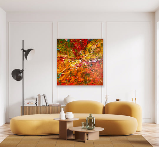 SOLGT / Abstract • 100 * 100 cm