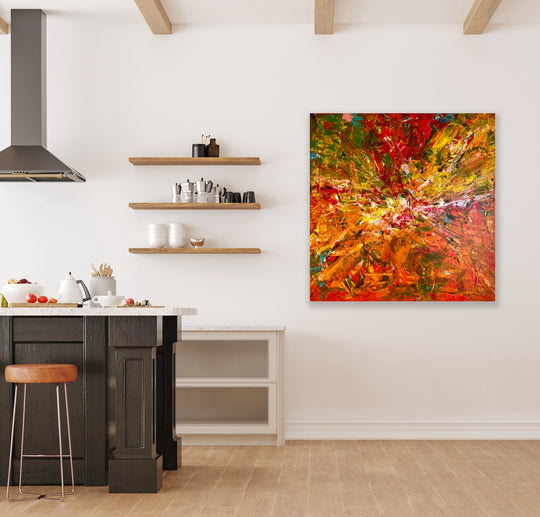 SOLGT / Abstract • 100 * 100 cm
