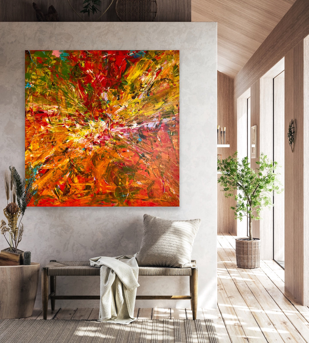 SOLGT / Abstract • 100 * 100 cm