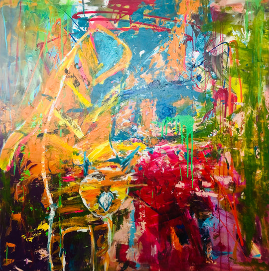 Out of the Blue · 150 * 150 cm