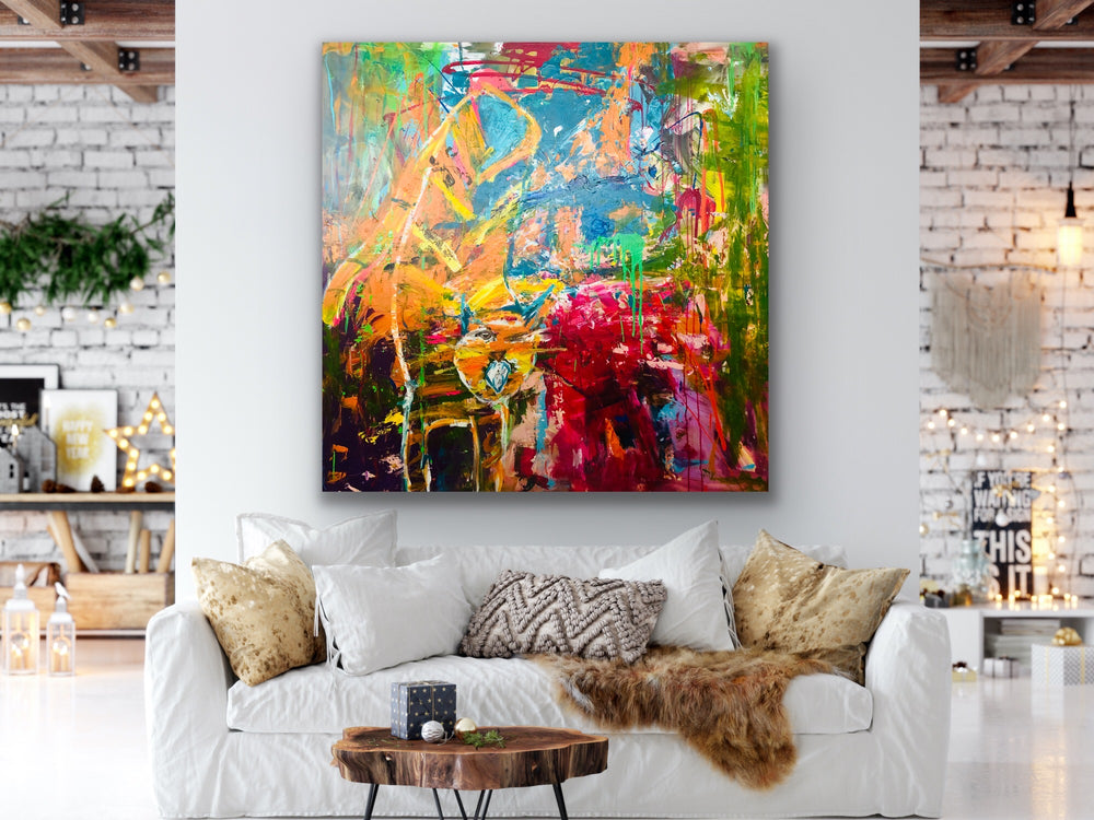 Out of the Blue · 150 * 150 cm